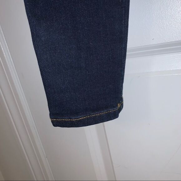 Fashion nova dark ripped stretch skinny jeans size 5 - Picture 8 of 9